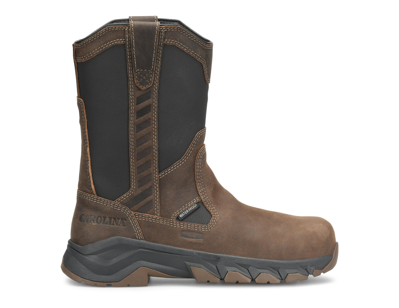 Carolina® Subframe Pull-On Comp Toe Men’s 10” Lightweight Waterproof Ranch Wellington